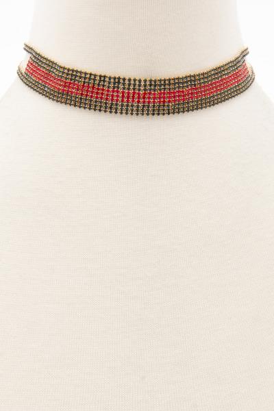 Rhinestone Choker