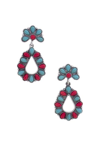 Western Beaded Earring