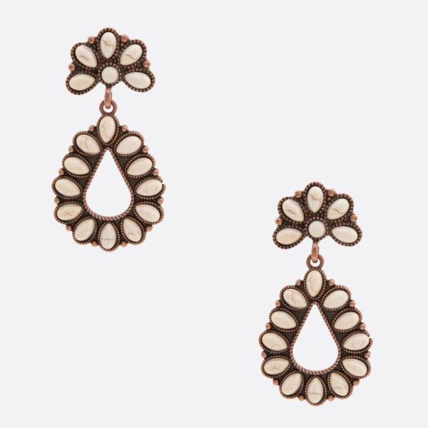 Western Beaded Earring