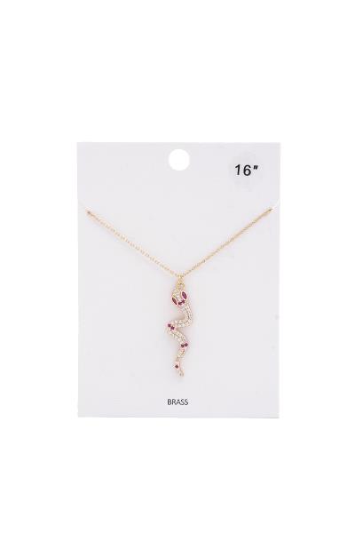 Snake Charm Necklace