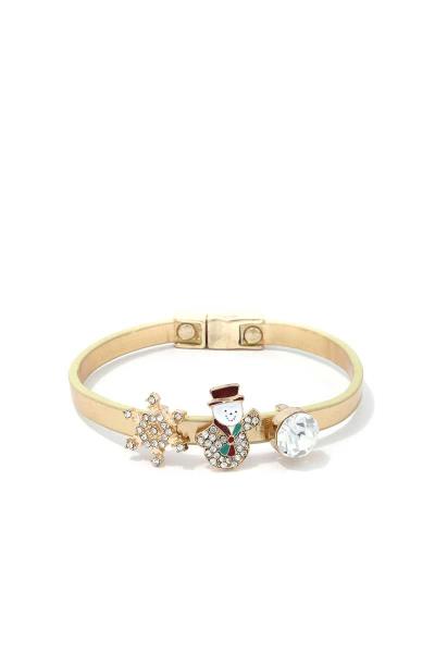 SNOWMAN CHRISTMAS BRACELET