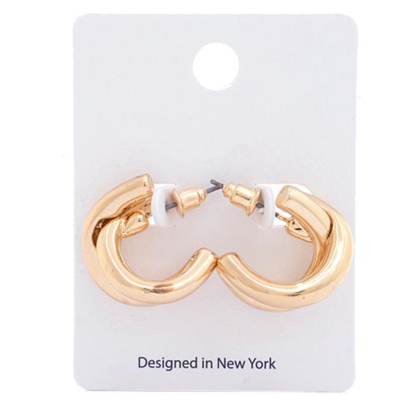 CRISS CROSS EARRING