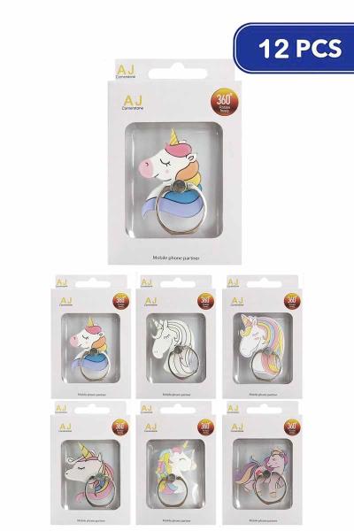 Unicorn Phone Grip Ring Accessory (12 Units)