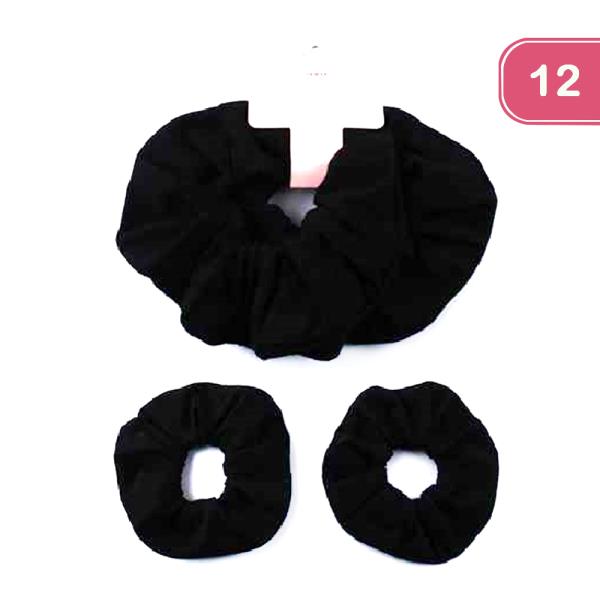 Hair Tie Scrunchies (12 Units)
