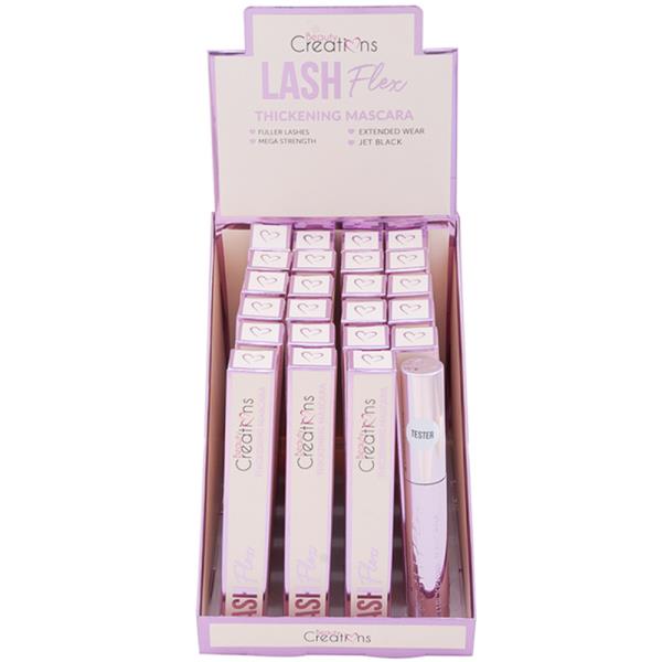 LASH FLEX THICKENING MASCARA 24 PCS