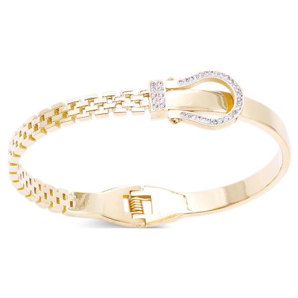 Metal Rhinestone Mix Hinge Bracelet