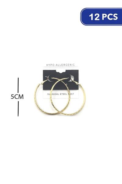 50mm Hoop Earring (12 Units)