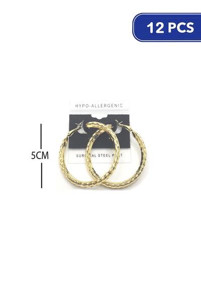 50mm Hoop Earring (12 Units)