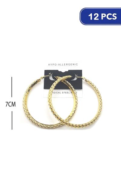 70mm Hoop Earring (12 Units)