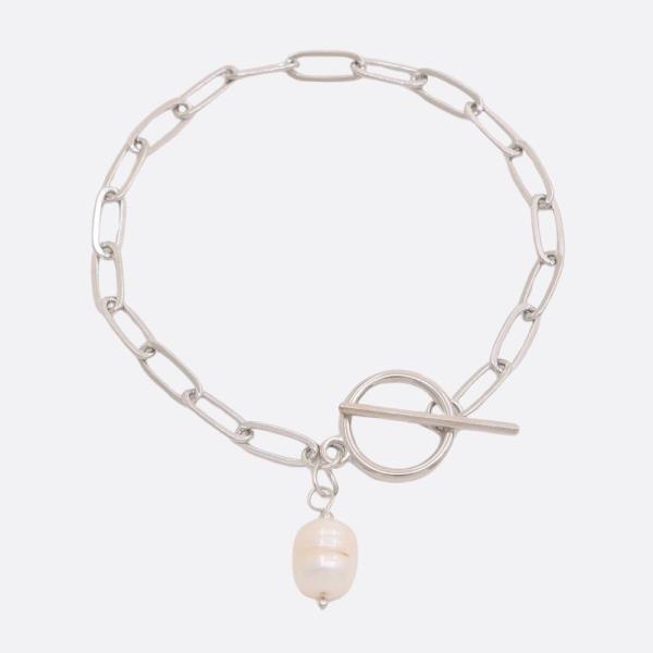 Freshwater Pearl Toggle Bracelet