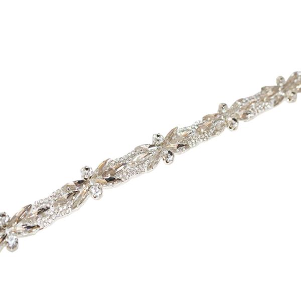 FASHION CRYSTAL PATTERN HANDMADE BELT & HEADBAND