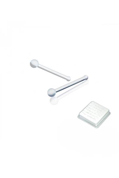 Silicone Retainer Nose Bone 36 Pc