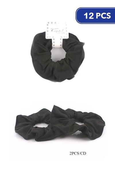 Hair Scrunchies 2 PC Set (12 Units)