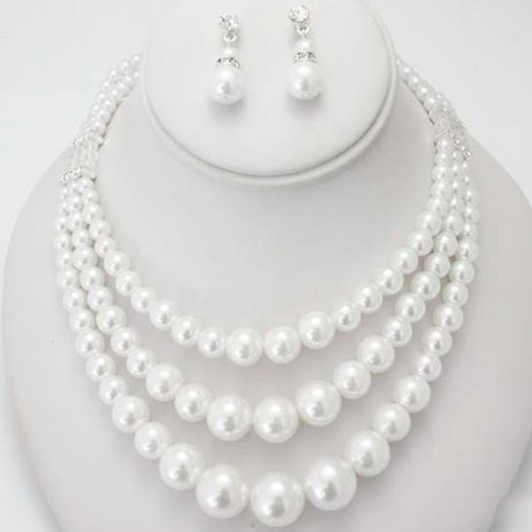 Pearl Layered Necklace
