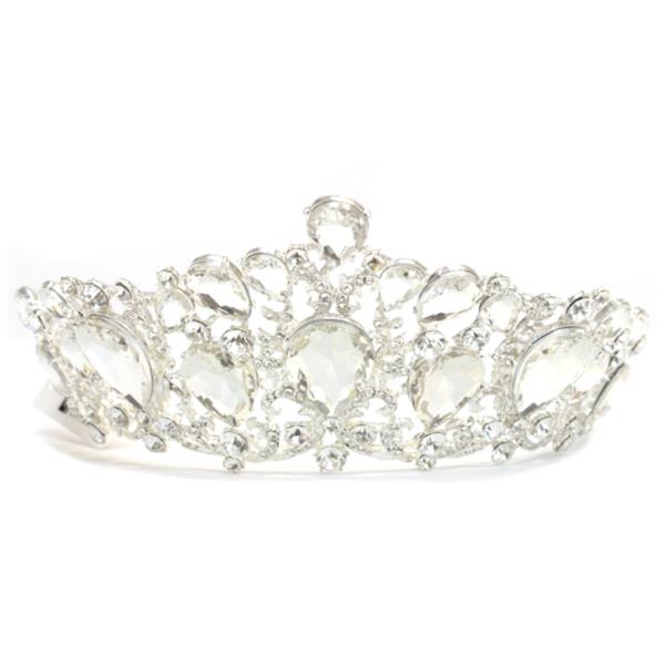 Modern Crystal Pattern Tiara