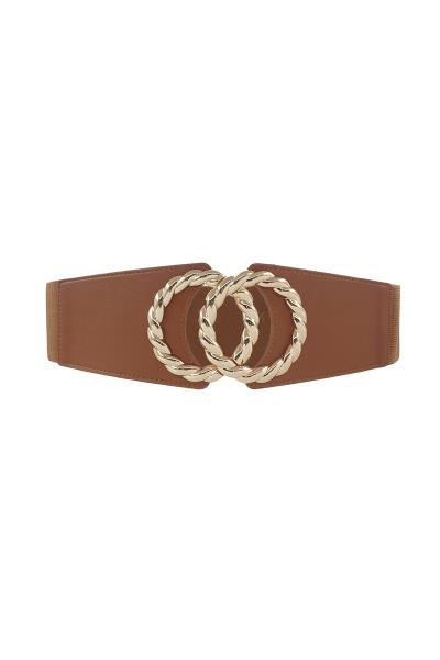 HOOK FRONT TWIST INFINITY ELASTIC BELT
