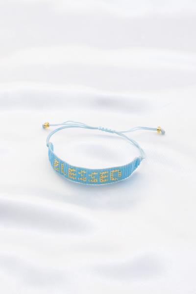 Blessed Seed Bead Adjustable Bracelet