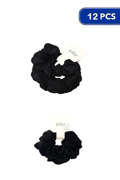 Smooth Soft 2 PC Hair Scrunchies (12 Units)