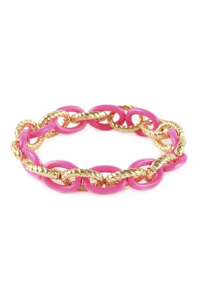 Metal Double Link Bracelet