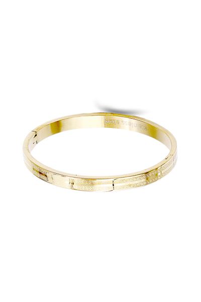 Stainless Steel Maze Hinge Bracelet