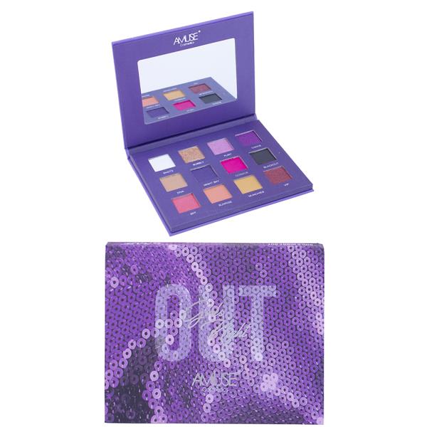 AMUSE 12 COLOR IN OUT EYESHADOW PALETTES