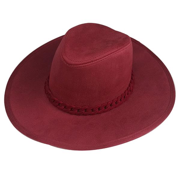 SMOOTH ACRYLIC COLOR FEDORA HAT