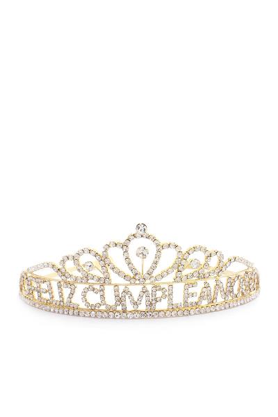 FELIZ CUMPLEANOS RHINESTONE TIARA