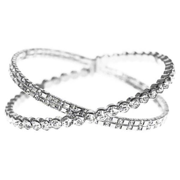 RHINESTONE X BRRACELET