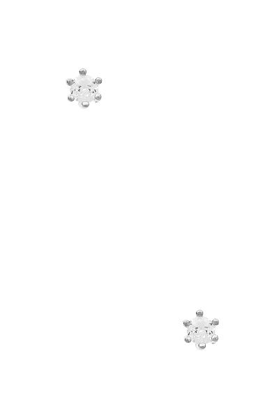 4mm Crystal Stud Earring