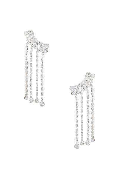 Rhinestone Stone Dangle Earring Climber