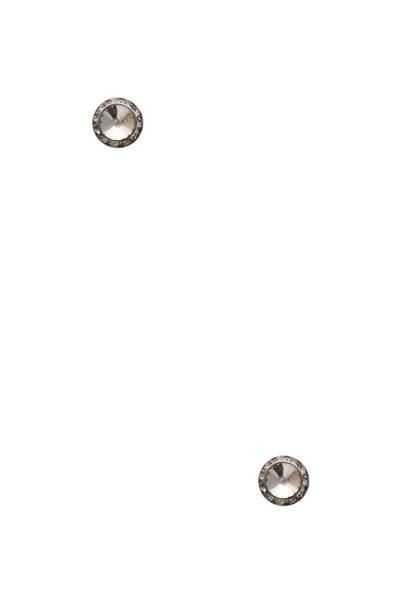 Rhinestone 15mm Rondelle Post Earring