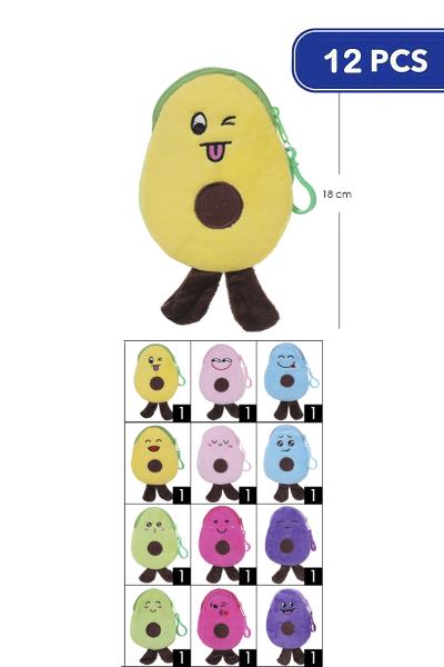 Avocado Mini Pouch Key Chain (12 Units)