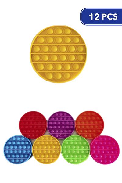 Round 28 Bubble Stress Reliever Toy (12 Units)