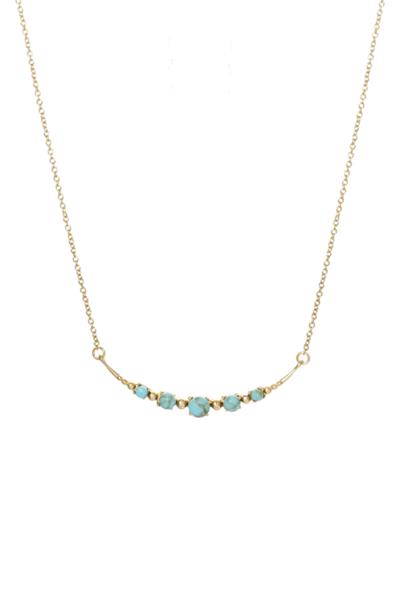 NATURAL STONE PENDANT NECKLACE