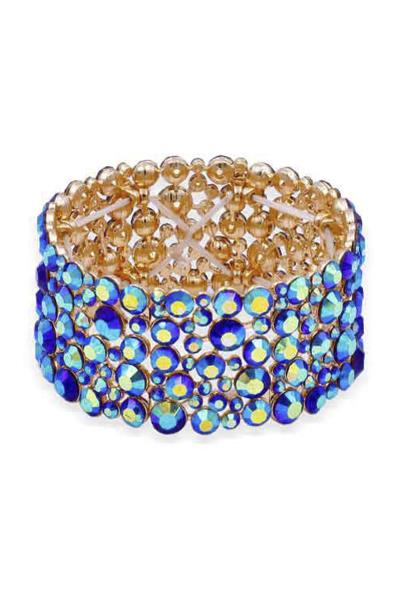 RHINESTONE STRETCH BRACELET