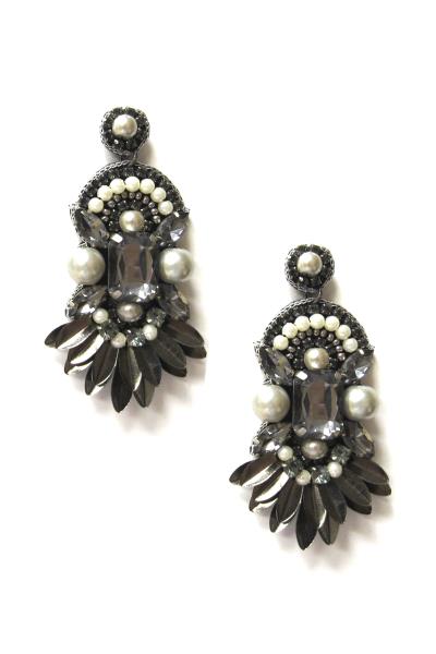 Seed Bead Elegant Dangle Earring