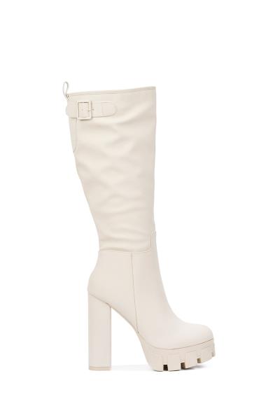 FASHION LEG HIGH HEEL BOOTS
