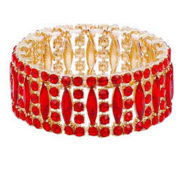 CRYSTAL PATTERN BRACELET