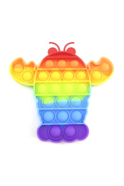 Bubble Color Lobster Stress Reliever Toy