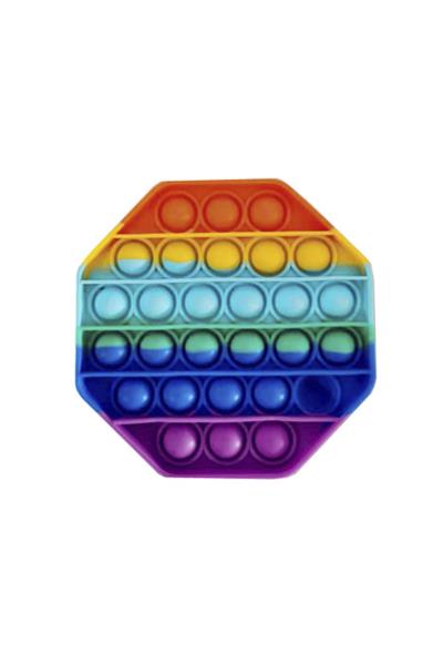 Bubble Color Octagon Stress Reliever Toy