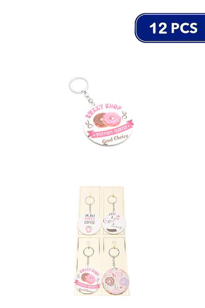 Dessert Mirror Key Chain (12 Units)