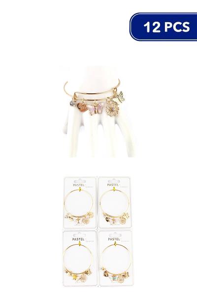 Metal Multi Mix Bracelet (12 Units)