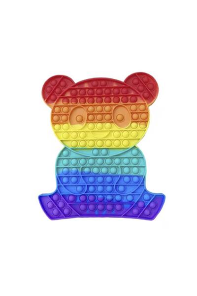 Bubble Color Panda Stress Reliever Toy