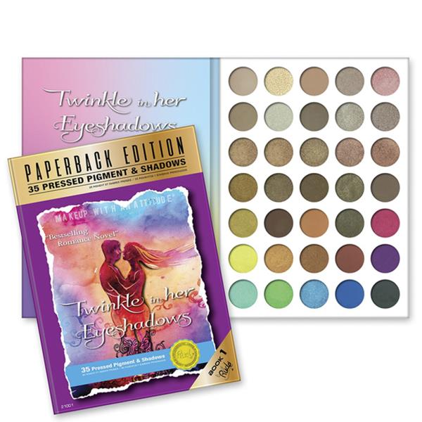 Twinkle in Her Eyeshadows Vegan Palette Paperback