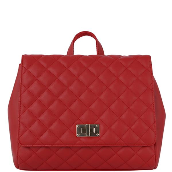 Quilted Stitch Design Convertible Backpack