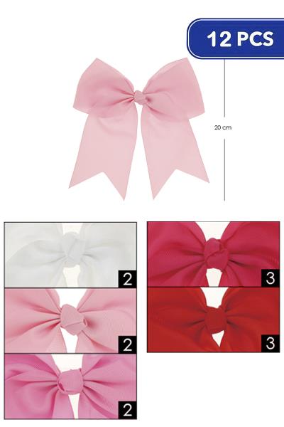 Ribbon Hair Bow (12 Units)