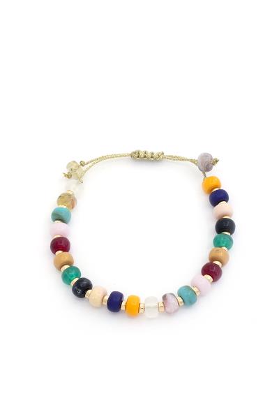 Beaded Pull Through Bracelet