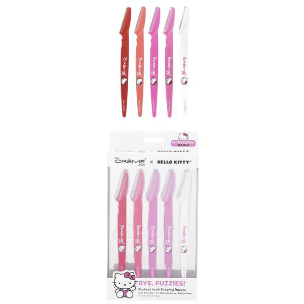 BYE FUZZIES PERFECT ARCH SHAPING 5 PC RAZORS SET