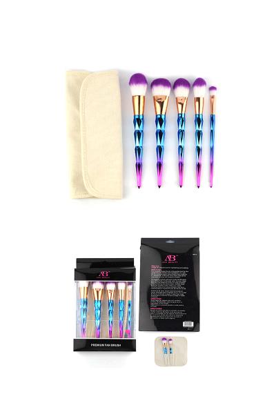 PREMIUM FAN BRUSH SET