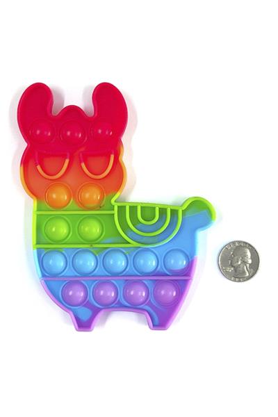 Bubble Color Llama Stress Reliever Toy
